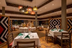 Dining at Shoebill Restaurant, Mantis Akagera Game Lodge